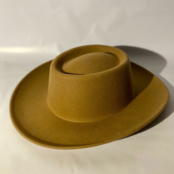 GIGI PIP Ty Upturned Brim Wool Hat Wide Brim - Picture 4 of 15